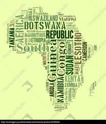 In afrika leben derzeit über eine milliarde menschen. Afrikanische Lander In Form Des Kontinents Lizenzfreies Foto 25789504 Bildagentur Panthermedia