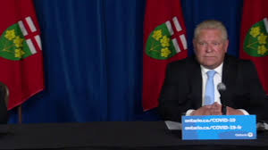 David williams, local medical officers of health and the ontario science advisory table advised. 12 15pm Est Premier Doug Ford Makes An Announcement At Queen S Park Youtube