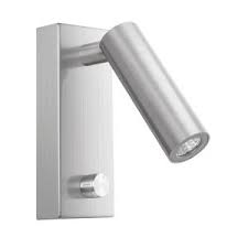 Meanwhile, other indoor led wall lights such as gooseneck wall lights can be used for bedside lighting. China Meanyee Wall Mounted Reading Lamp Headboard Bedside Light With Twist Switch Dimmable Adjustable Arm Surface Brushed Nickel 3000k Osram Led 4 5w China Wall Reading Lights With Dimmer Hotel Bedroom Bedside Lamp