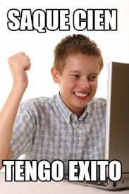 Share the best gifs now >>>. Meme Maker Saque Cien Tengo Exito Meme Generator