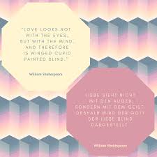 William Shakespeare Love Looks Not With The Eyes But With The Mind And Therefore I Englische Zitate Englische Spruche Mit Ubersetzung Beruhmte Liebeszitate