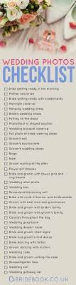 Sign Up Up To Bridebook The Free Online Wedding Planner With Tools Such As Checklist Budget G Wedding Photo Checklist Online Wedding Planner Wedding Photos