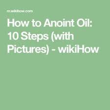 • god instructed moses on how to make it and use it. How To Anoint Oil Oils Standard Oil Spiritual Symbols