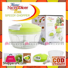 With the nicer dicer plus annoying and time devour cooking ready is sure to be a thing of the past. Buy Genius Nicer Dicer Plus Speedy Chopper At Best Price In Pakistan