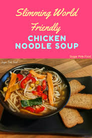 It's what life is all about. Slow Cooker Shredded Chicken Noddle Soup Slimming World Sugar Pink Food