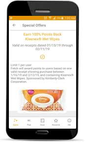 App users frequently upload receipts from retailers like walmart, kroger, target, cvs, publix and dollar general. Fetch Rewards App Free Kleenex Wet Wipes Familysavings