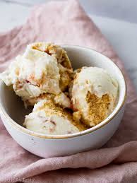 No-Churn Strawberry Swirl Ice Cream