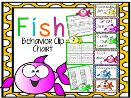 fish behavior clip chart