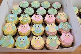 Owl Baby Shower Cupcakes Baby Shower Cupcakes Owl Baby Shower Baby Shower Cakes
