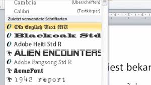 Maybe you would like to learn more about one of these? Schriftarten In Word Video