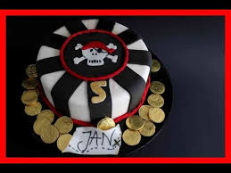 Der nächste kindergeburtstag steht an und damit die frage nach lustigen beschäftigungen und kreativem essen? Piraten Torte Kindergeburtstag Motivtorte Thema Pirat Piratengeburtstag Von Kuchenfee Youtube