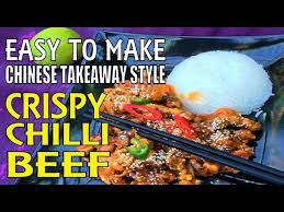 Maybe you would like to learn more about one of these? Crispy Chilli Beef Chinese Takeaway Style Easy To Make Youtube