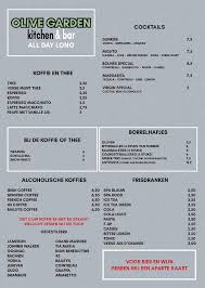 Maybe you would like to learn more about one of these? Speisekarte Von Olive Garden Kitchen Bar Ridderkerk
