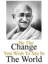 Well, as humans, we always point our fingers to others. India Social Media Business Happy Gandhi Jayanti Mahatma Gandhi Inspirational Quotes