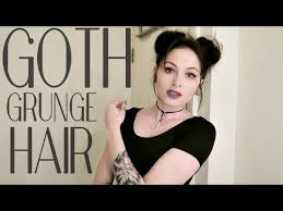Ponytails will never go out of style and can be worn for formal or casual events. Easy Goth Grunge Alternative Inspired Hairstyles Goatklaw Youtube