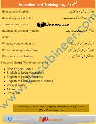 Communicate smoothly and use a free online translator to instantly translate words, phrases, or documents between 90+ language pairs. English Sentences With Urdu Meanings Picture English Sentences In Urdu Pdf English Sentences English Phrases Sentences English Words