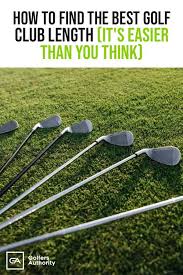 golf club length is an important factor to consider when