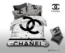 Black And White Duvet Covers Queen Error Dhgate Com Chanel Bedding Chanel Inspired Room Queen Duvet Covers