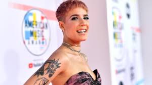 Halsey also dropped what appears to be a huge hint about the baby's father. Rqyh1riq3tnr4m