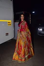 Amid Vicky Kaushal Marriage Rumours, Katrina Kaif Is Lighting Up Our Lives  In Time For Diwali In A Draped Floral Saree Gown And Jacket
