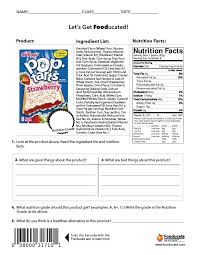 Fun Nutrition Worksheets For Kids Family And Consumer Science Kids Nutrition School Health