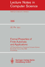 Chandrasekaran (author) 4.2 out of 5 stars 140 ratings Formal Properties Of Finite Automata And Applications Springerlink
