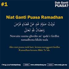 Penangguhan qadha' puasa ramadhan sampai tiba bulan ramadhan berikutnya, tidak menjadi sebab diwajibkannya fidyah. 16 Hari Lagi Menuju Ramadhan Pusat Kutipan Zakat Pahang Facebook