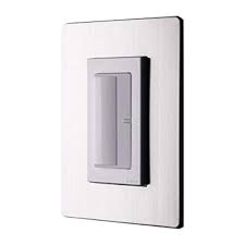 Amazon Com Ver Block Peel And Stick Stainless Light Switch Cover Plate Brush Silver Baby