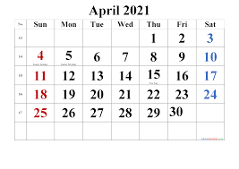 Maybe you would like to learn more about one of these? Printable April 2021 Calendar With Holidays 2022 Calendar Printable