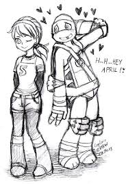 I Love How Nervous He Is With April Teenage Ninja Turtles Tmnt Teenage Mutant Ninja Turtles