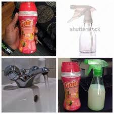 1 8 Cup Gain Scent Boosters 1 Empty Spray Bottle Fill With Lukewarm Water And Shake After Beads Dissolve Scent Booster Homemade Febreze Gain Scent Boosters