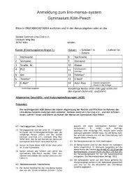 Looking for the definition of gkp? Melanchthon Mensa Anmeldebogen Lino Gkp Mensa System