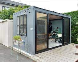 コンテナ 型の小さなかわいい雑貨屋さん 株式会社フォーバイシー 365life design studio ハウス コンテナハウス 小さなサン ルーム