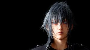 Previously, many had assumed that he had reduced skin pigmentation. Hd Wallpaper Blue Eyes Dark Hair Final Fantasy Final Fantasy Xv Men Wallpaper Flare