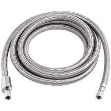 Ice maker hose for receptacle support when ears don't pull up on wall (i.redd.it). Burst Protect 1 4 In X 1 4 In X 120 In Ss Icemaker Connector 7253 120 14 2 Bp The Home Depot