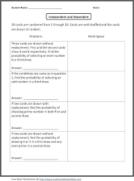 25 Probability Worksheets With Answers Statistics And Probability Worksheets In 2020 Probability Worksheets 8th Grade Math Worksheets Fun Math Worksheets
