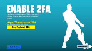 Check spelling or type a new query. Fortnite So Aktiviert Ihr Zwei Faktor Authentifizierung 2fa Fur Gratis Emote