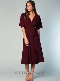 Kimono Sleeve Midi Long Sleeve Cocktail Dress Midi Bridesmaid Dress Midi Dress With Sleeves