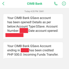 Local money transfer within cimb bank plc: How To Open Your Very Own Gsave Savings Account In The Gcash App Toughnickel