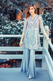 Latest Pakistani Short Frocks Peplum Tops Styles Designs 2020 2021 Latest Pakistani Dresses Short Frocks Fashion