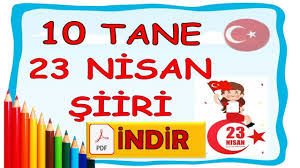Koronavirüs nedeniyle uzaktan eğitime devam eden öğrenciler, bayram coşkusunu evlerinde kutlayacaklar. Anlamli 23 Nisan Siirleri 2020