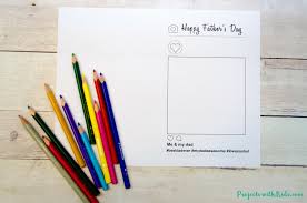 Fish handprint card from the best ideas for kids. Free Printable Father S Day Card Activity Projects With Kids
