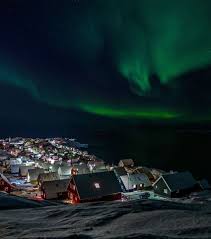Northern Lights Over Greenland Greenland Travel Northern Lights Trip