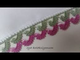 Sirali Kolay Tig Oyasi Youtube Baby Knitting Patterns Oya Ornekleri Boncuklu Tig