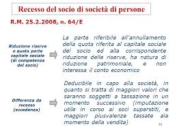 Maybe you would like to learn more about one of these? 1 Recesso Del Socio Aspetti Fiscali A Cura Di Sandro Cerato Ppt Scaricare