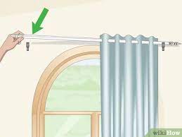 These flexible curtain rods and curved curtain rods are perfect for a variety of specialty window covering needs. 3 Ways To Cover Arched Windows Wikihow