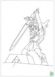 the legend of zelda coloring page pokemon pages books coloriage de mitaine