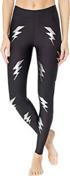 Ultracor Womens Ultra Silk Bolt Leggings At Amazon Womens