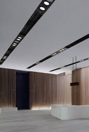 The minifile is available in recessed or completely trimless, with either t5 seamless fluorescent or led lamp for continuous lighting and power led with small optics for accent light. Pin By Rebecca Taylor On Office Lobby Design Modern Recessed Lighting Ceiling Design