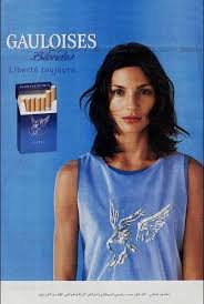 liberte toujours gauloises slogan gauloises blondes publicites vintage affiches publicitaires